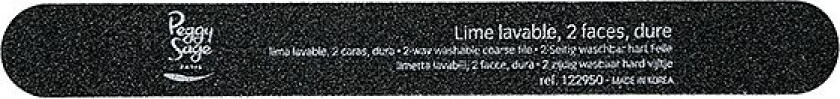 Double-sided nail file 100/100, black