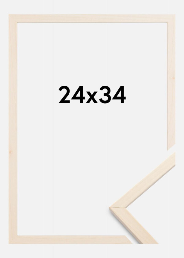 Ramme Edsbyn Lønn 24x34 Cm