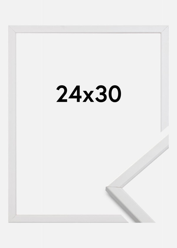 Ramme Galant Akrylglass Vit 24x30 Cm