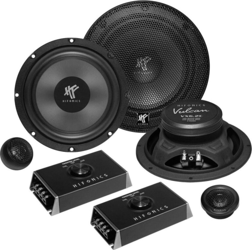 VX-6.2C 2-vejs indbygningshøjtalersæt 200 W Indhold: 1 Set