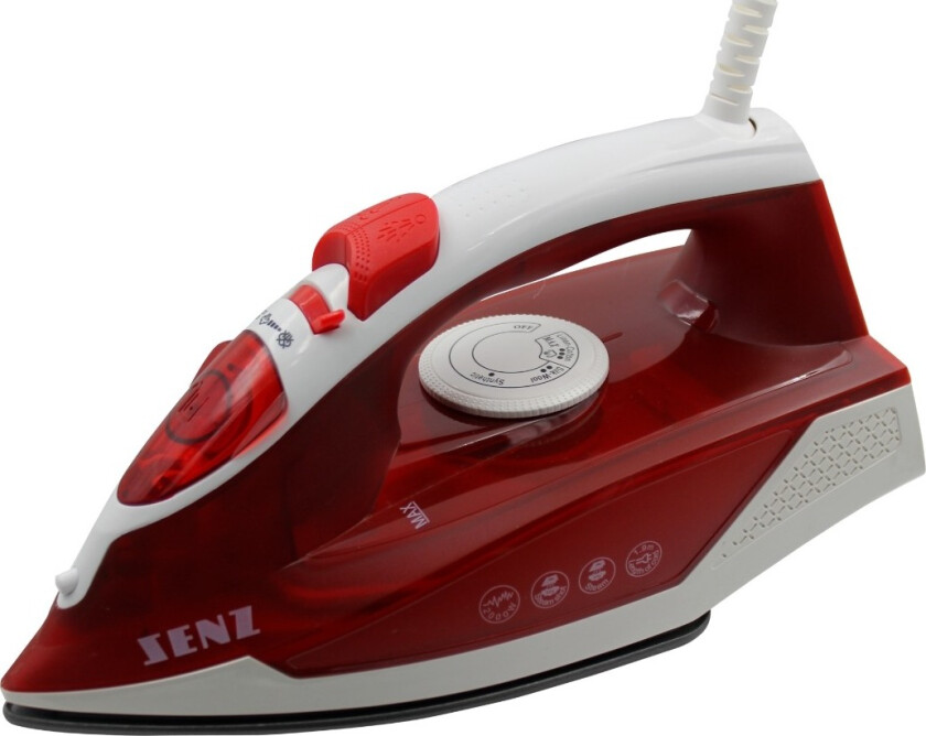 Senz SEGC11 Ångstrykjärn 2000W, Röd