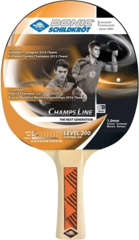 Bilde av Donic Champs 200 bordtennisracket (22109)