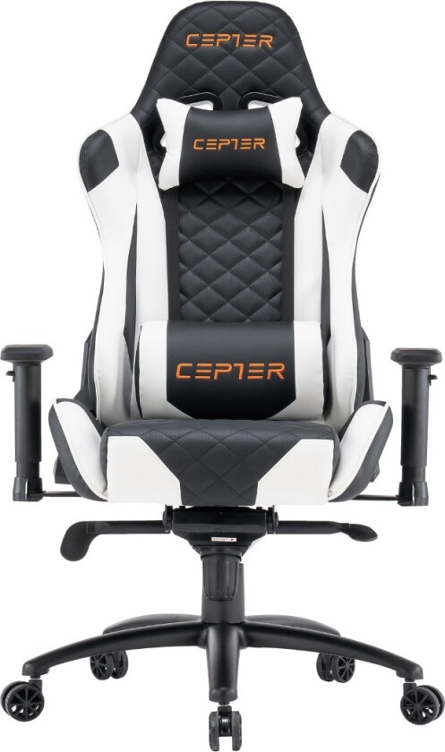Cepter Rogue Black & White Gamingstol