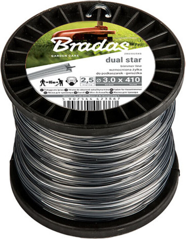 Bradas ZRG20100S, Bindekabel for planter, 2 mm