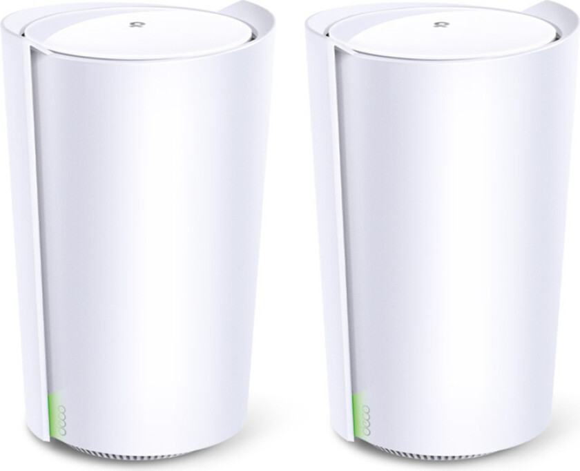 Deco X90 (2-pack) Tri-band (2.4 GHz / 5 GHz / 5 GHz) Wi-Fi 6 (802.11ax) Hvit Innvendig lys