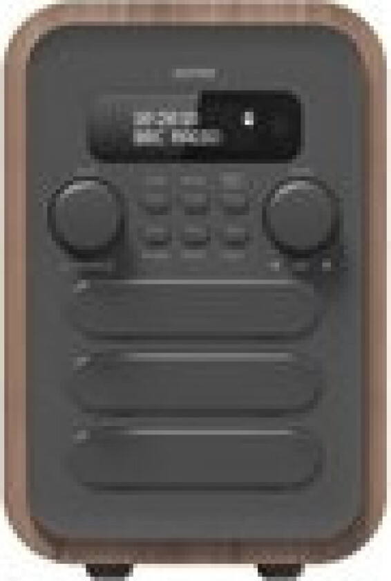DAB-48 - Bærbar DAB-radio - 2.5 watt - grå