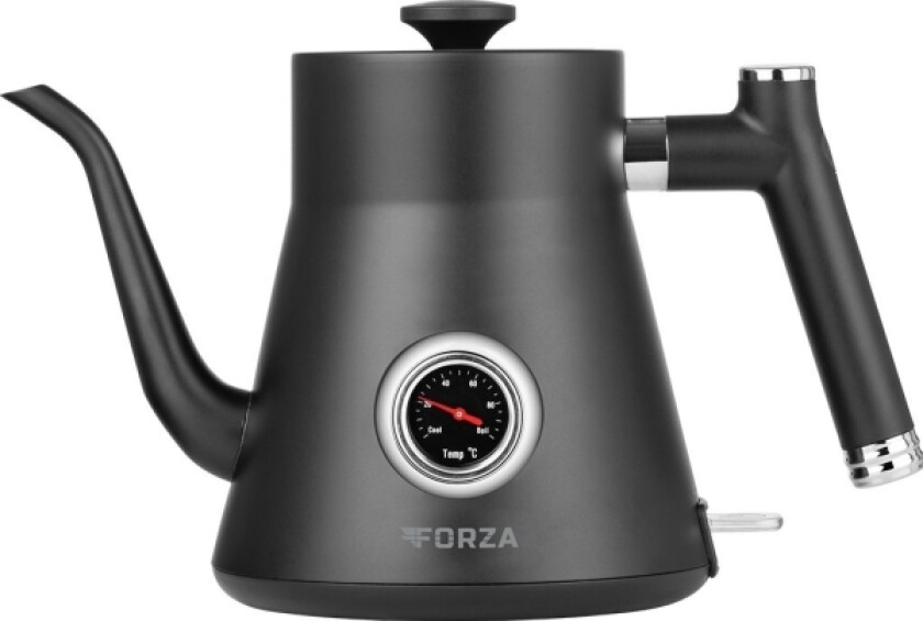 ECG Forza 5000 Pour over Nero, 0,8 l, 1200 W, Sort, Rustfritt stål