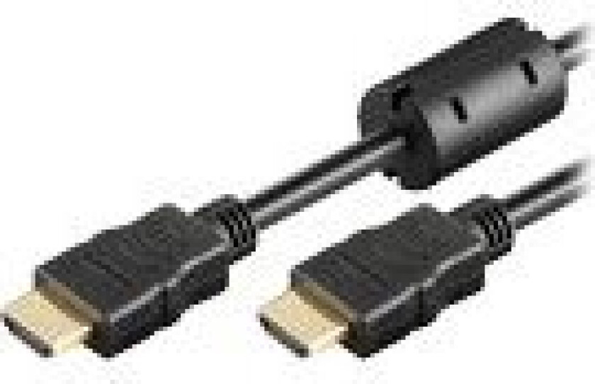 MicroConnect - High Speed - HDMI-kabel - HDMI hann til HDMI hann - 7.5 m - svart - 4 K 30 Hz (3840 x 2160) støtte, Audio Return Channel (ARC)
