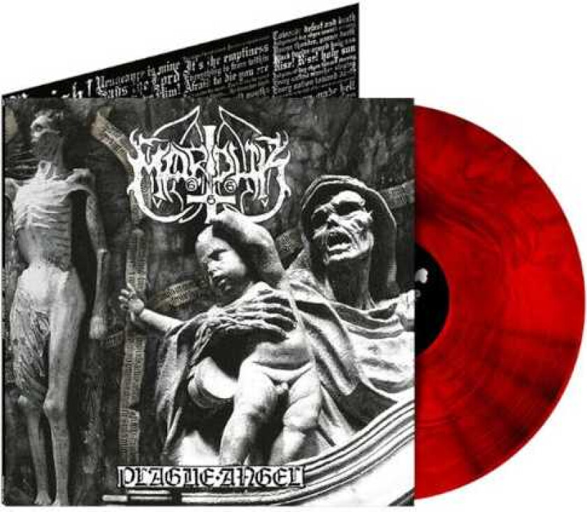 Marduk - Plague Angel (Red Marbled Vinyl Lp)