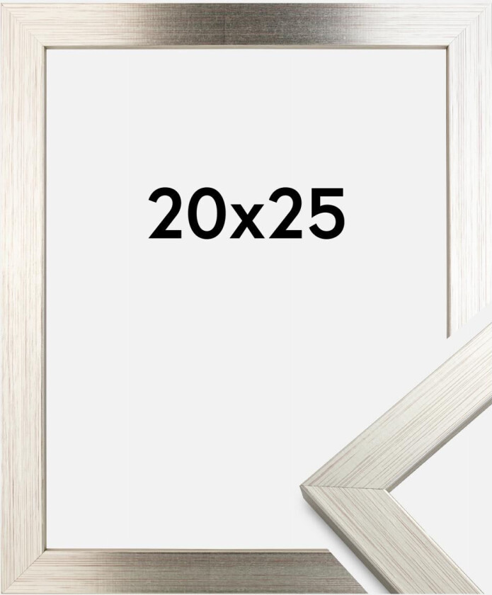 Ramme Silver Wood 20x25 Cm