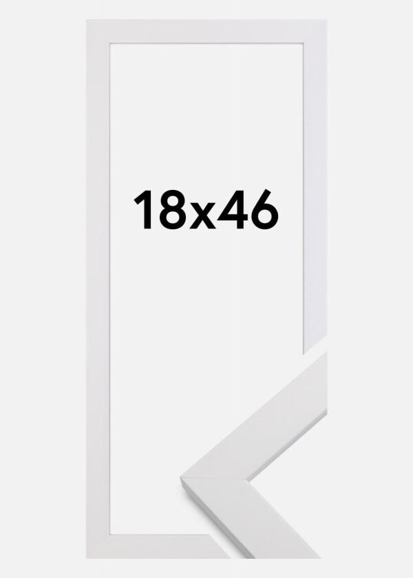 Ramme White Wood 18x46 Cm