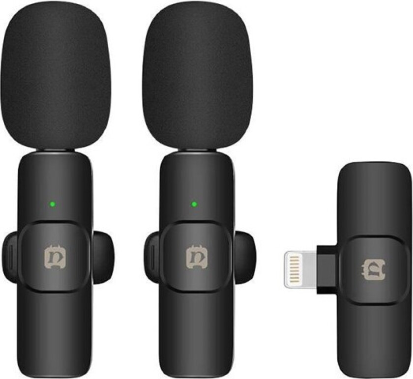 Bilde av PULUZ Belaidis mikrofonas Puluz PU3150B Lavalier Type Belaidis mikrofonas Puluz PU3151B Lavalier Type Lightning