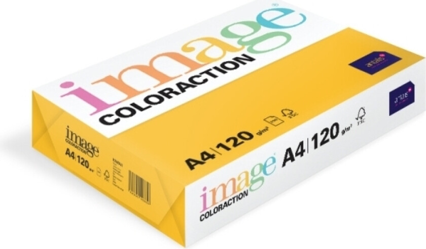 Kopipapir A4 120g Hawaii Gold 250ark/pkt