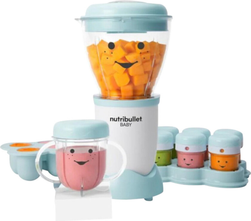 nutribullet Baby (Blue, 17-pcs, Mixer/Blender)