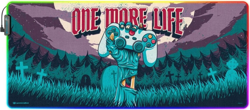 One More Life Gaming LED Musematte XL