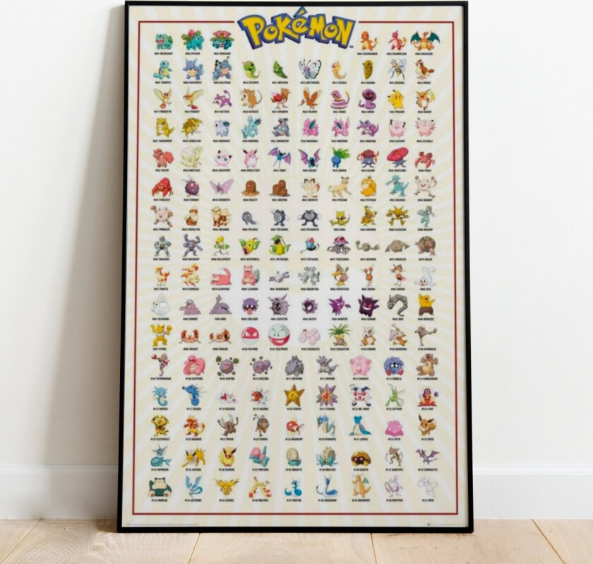 Maxiplakat Kanto 151