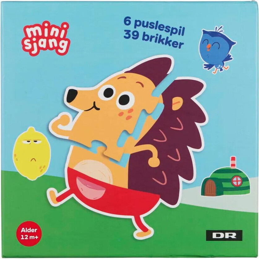 Børste Figurpuslespil 6 forskellige