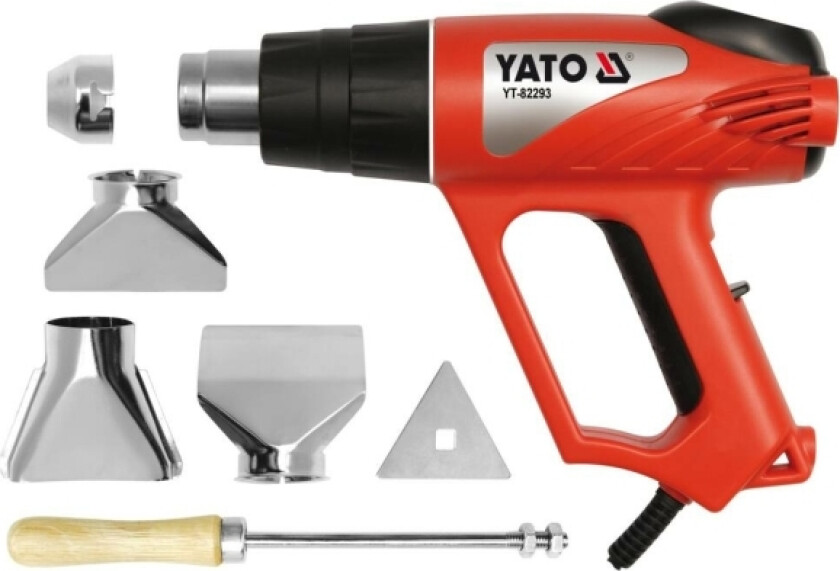 YT-82293 HOT AIR GUN WITH ACCESSORIES
