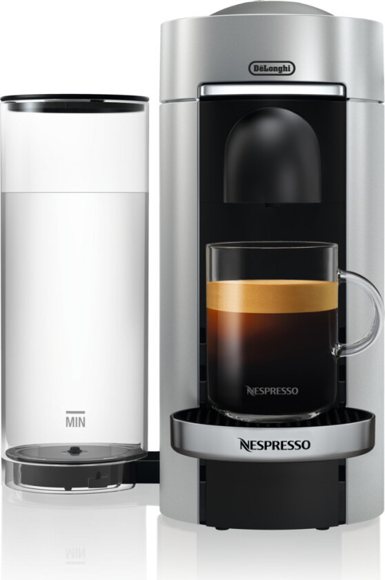 De'Longhi Nespresso VertuoPlus Deluxe ENV155.S - coffee machine - silver