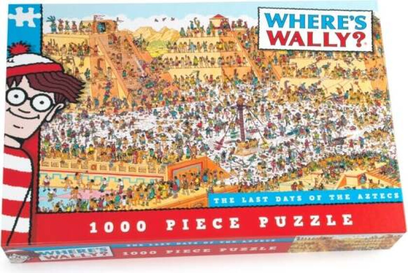 Where's Wally The Last Day of the Aztecs 1000pc Puzzle
