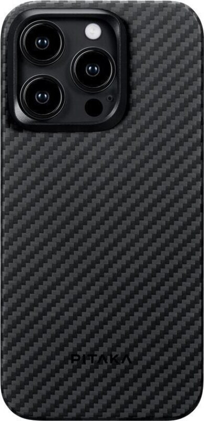 MagEZ 4 1500D case iPhone 15 Pro Max - Black/Grey Twill