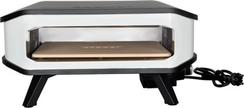 ® 17" el-pizzaovn med pizzastein og frontdør 230V/2200W