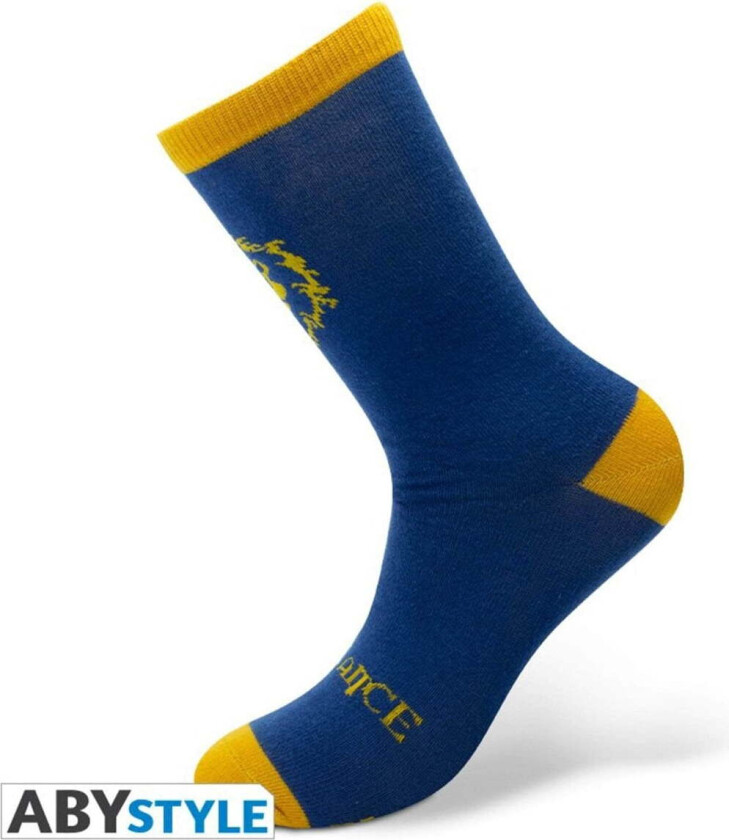 - World of Warcraft Alliance Socks (Blue/Yellow) - Sokker