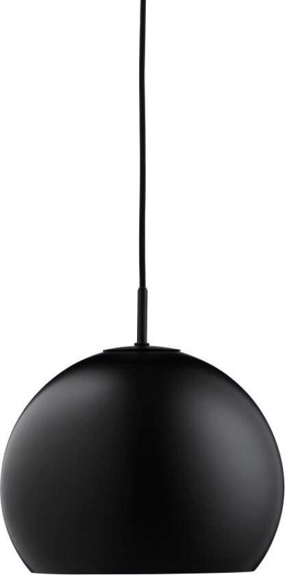 BALL PENDANT 25 CM - MATT BLACK