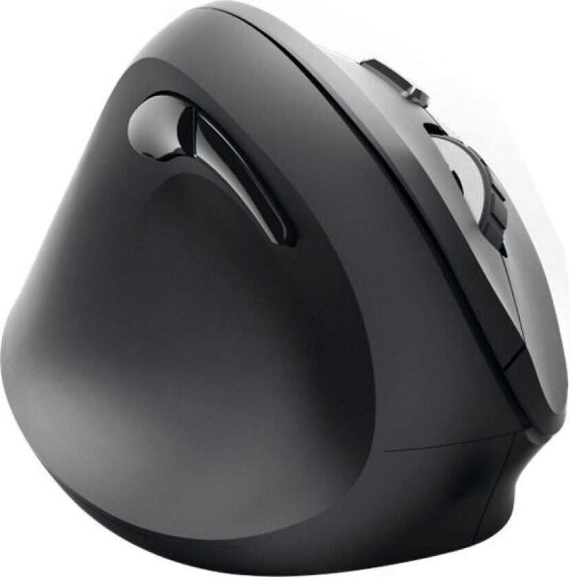 "EMW-500L" Vertical Ergonomic Left-handed Wireless Mouse 6 Buttons black
