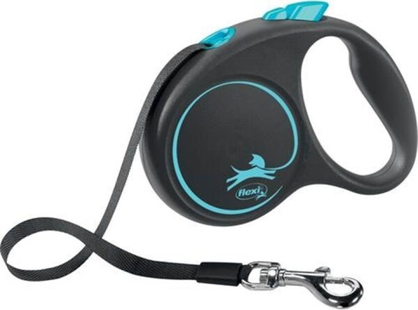 Black Design S leash 5 m 15 kg blue