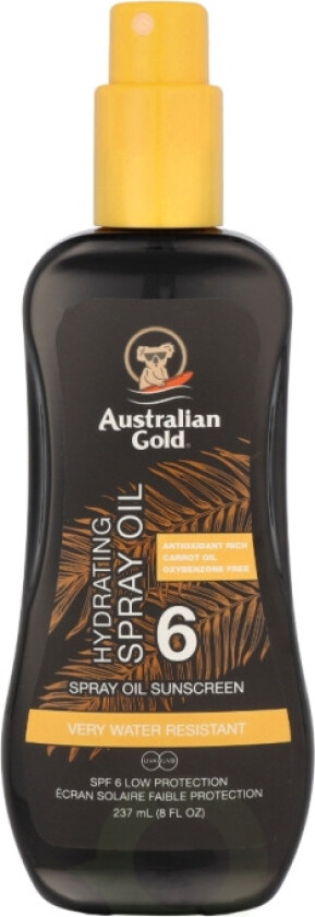 - Hydrating Sunscreen Carrot Oil Spray SPF 6 237 ml