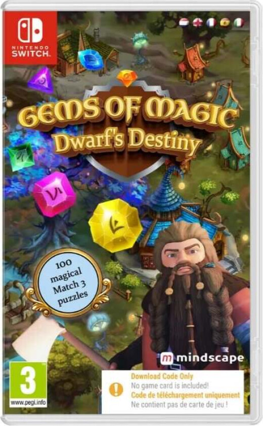 Gems of Magic: Dwarf's Destiny (Code in a Box)