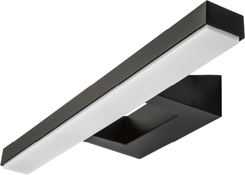 SG View vegglampe LED 16W/830, Sort