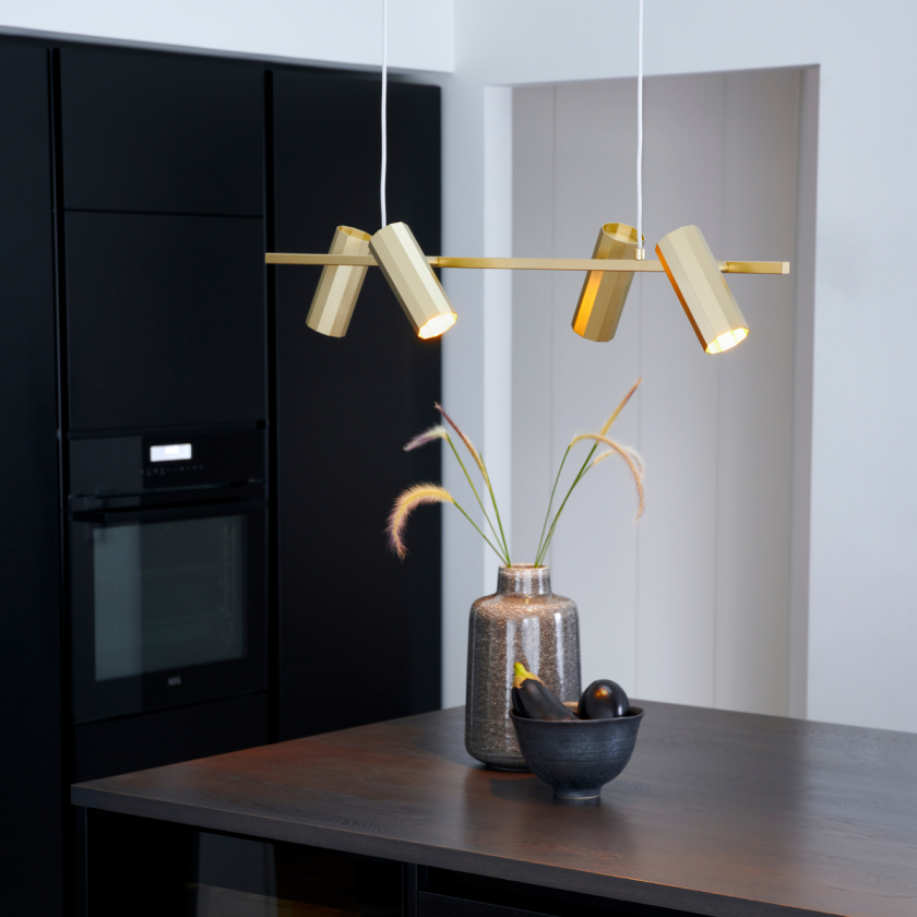 - Alanis 4 Pendel Brass