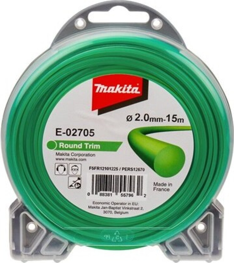 Bilde av E-02705 Trimmerkabel 2 mm x 15 m