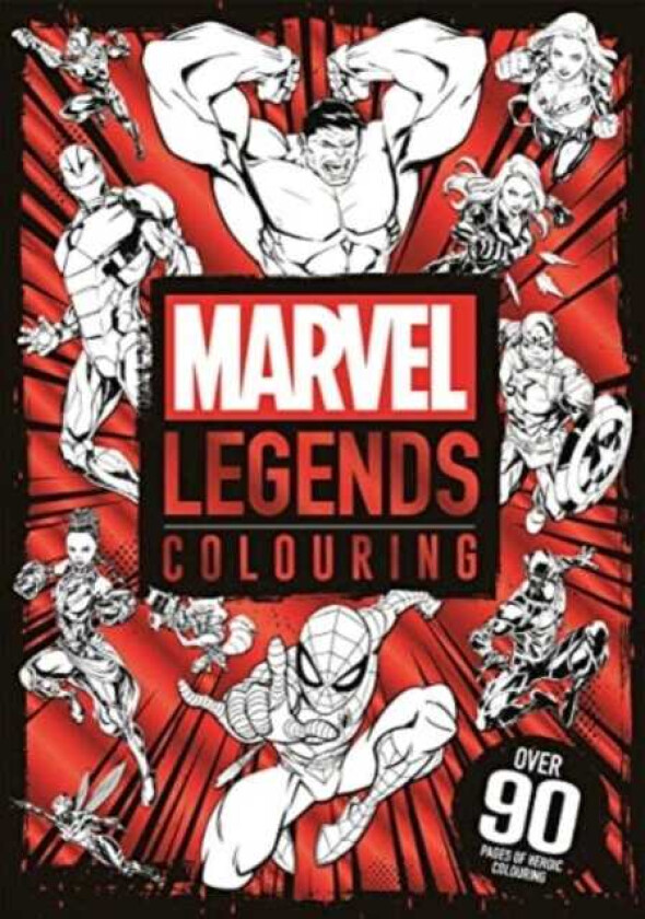 Marvel Legends Colouring av Marvel Entertainment International Ltd