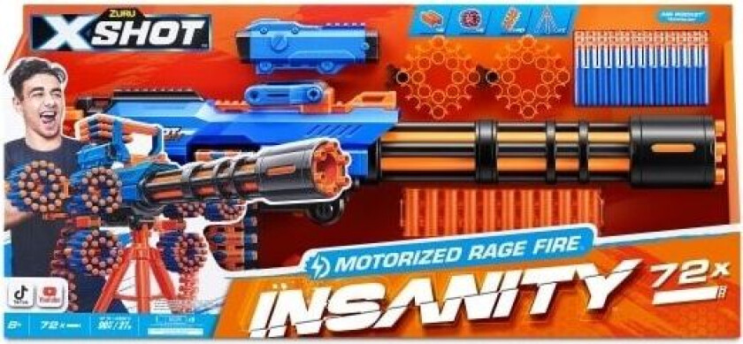 Bilde av Insanity Blaster Rage Fire Gatlin Rifler Og Pistoler 36605