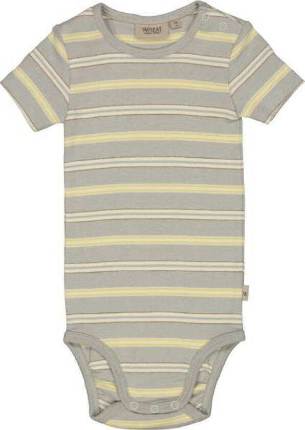 Body Plain Kortermet Morning Mist Stripe