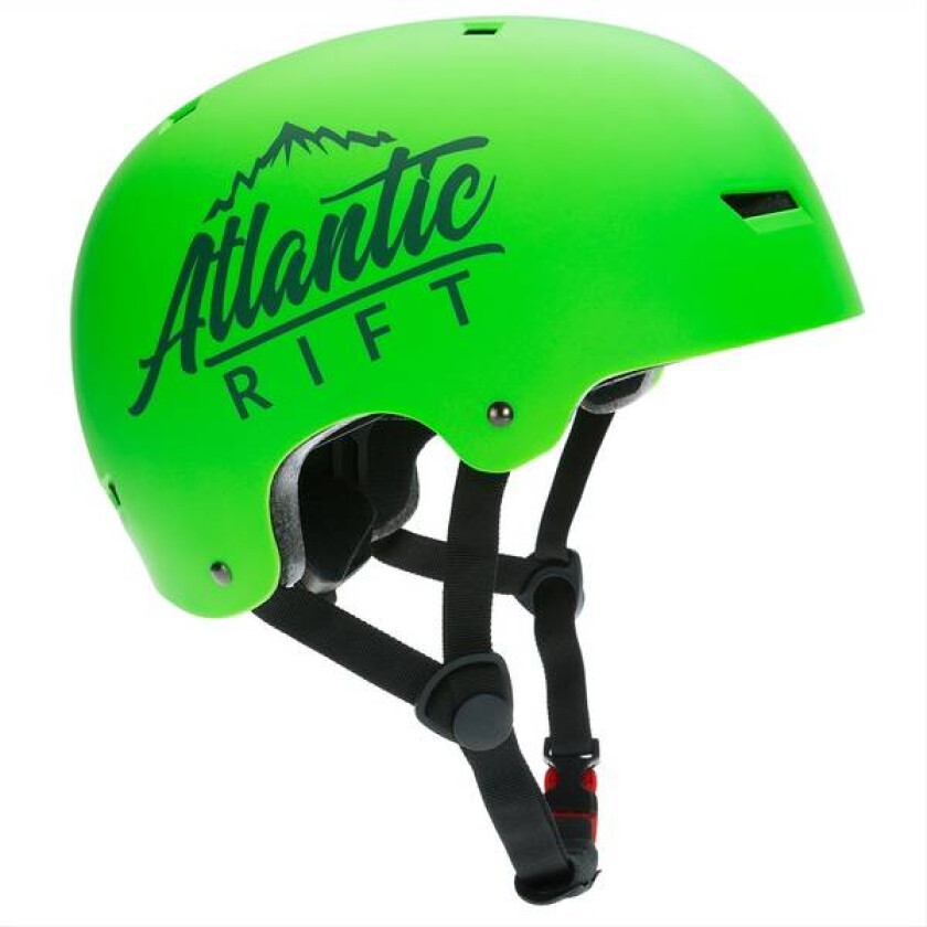 Atlantic Rift skate/sykkelhjelm Neon grønn