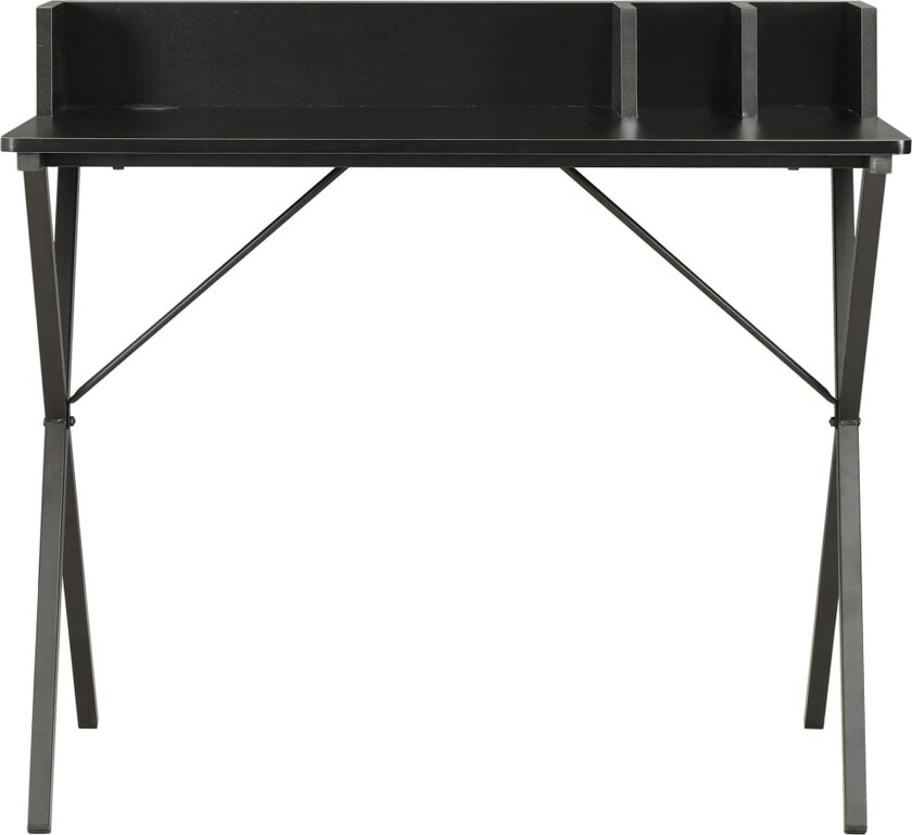 Skrivebord svart 80x50x84 cm