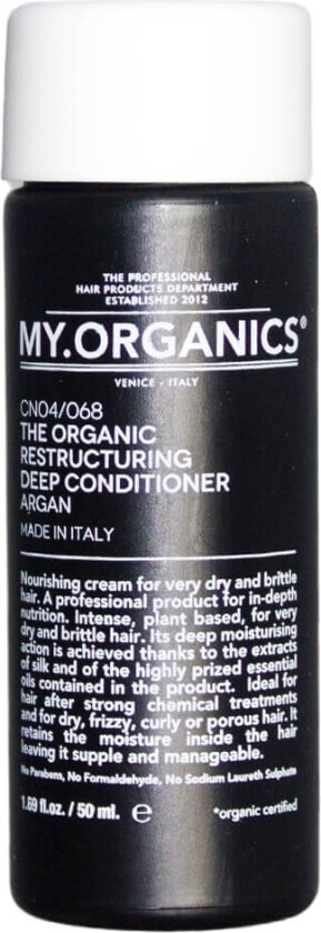 The Organic Restructuring Deep Conditioner Argan 50 ml