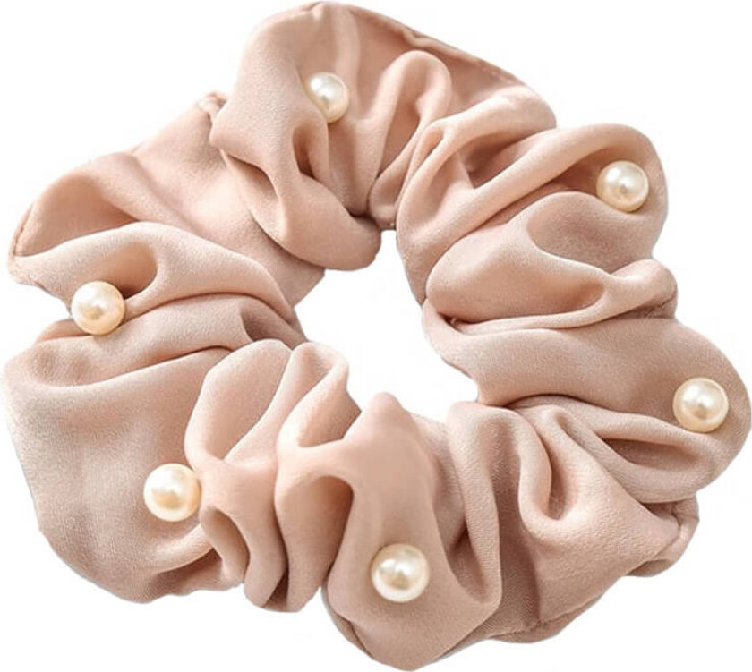 Scrunchie Pearl - Nude Elegance (U)