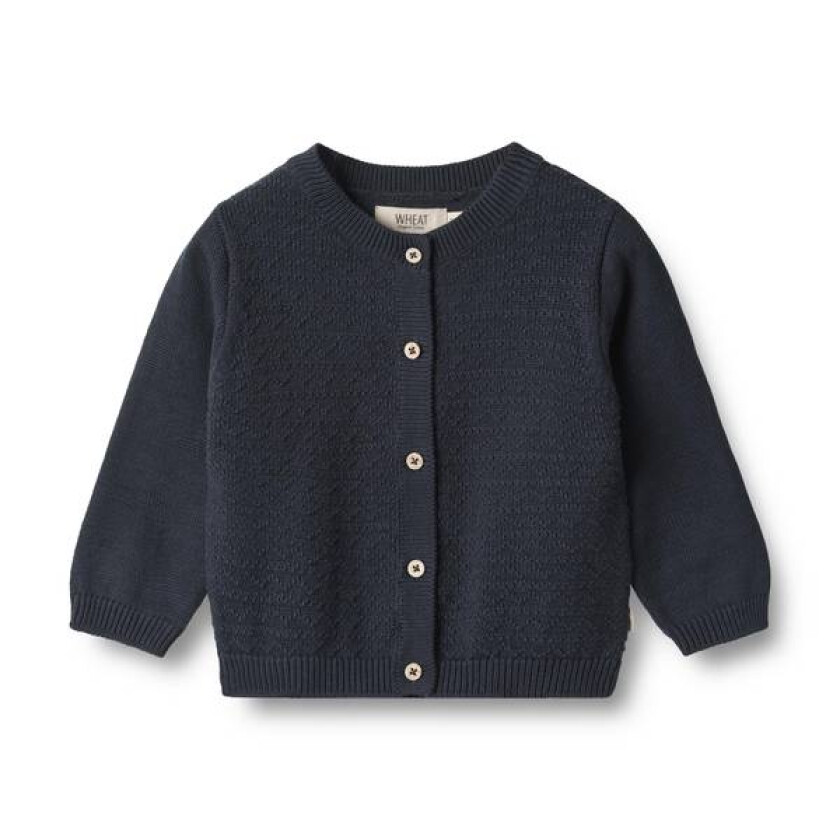 Knit Cardigan Bjørn Navy