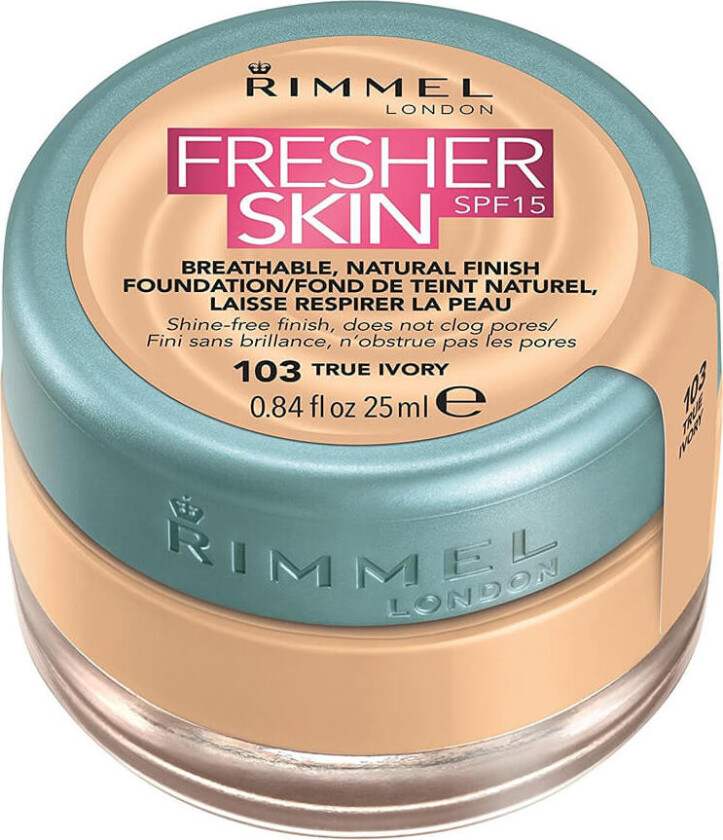 Fresher Skin Foundation SPF 15 103 True Ivory 25 ml