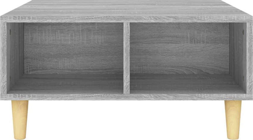 Salongbord grå sonoma eik 60x60x30 cm sponplate