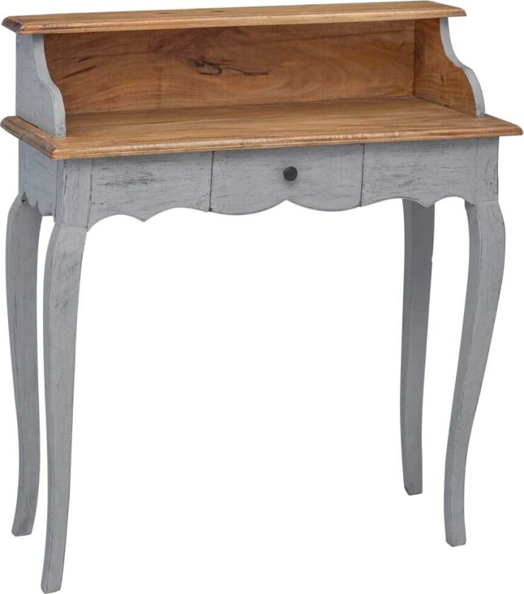 Skrivebord massivt gjenvunnet tre 80x40x92 cm