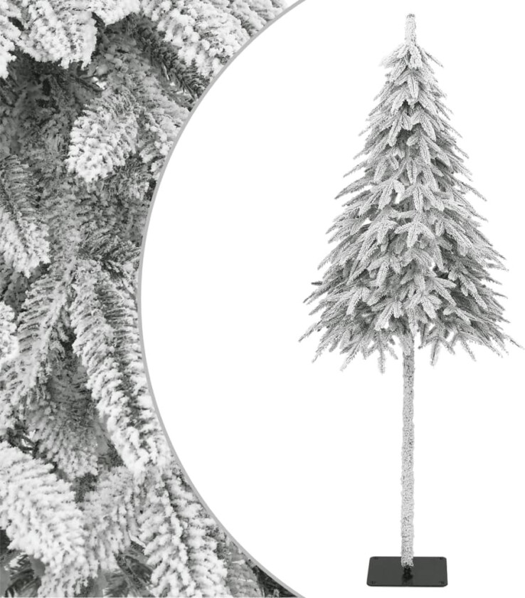 Kunstig juletre med flokket snø 120 cm