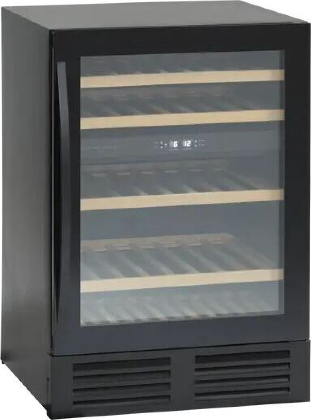 Vinskap 2 Soner Sort Med Plass Til 44 Flasker Sv 85 B