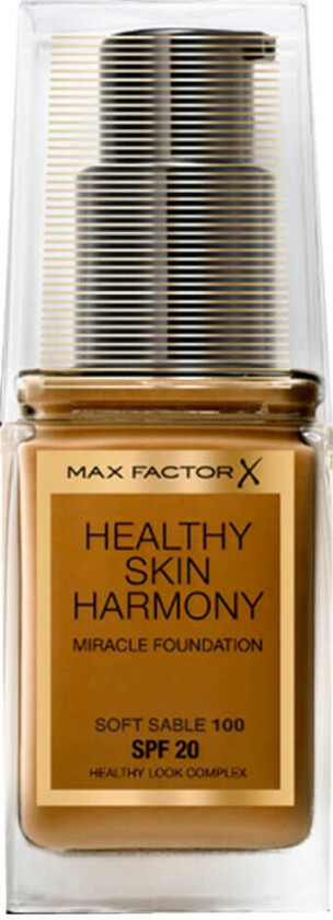 Healthy Skin Harmony Foundation Soft Sable 100 SPF 20 30 ml