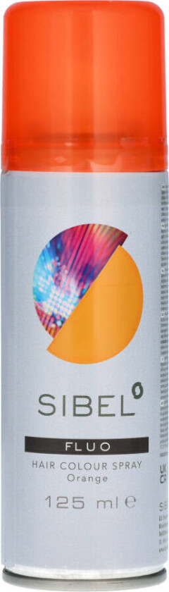 Fluo Hair Colour Spray Orange 125 ml